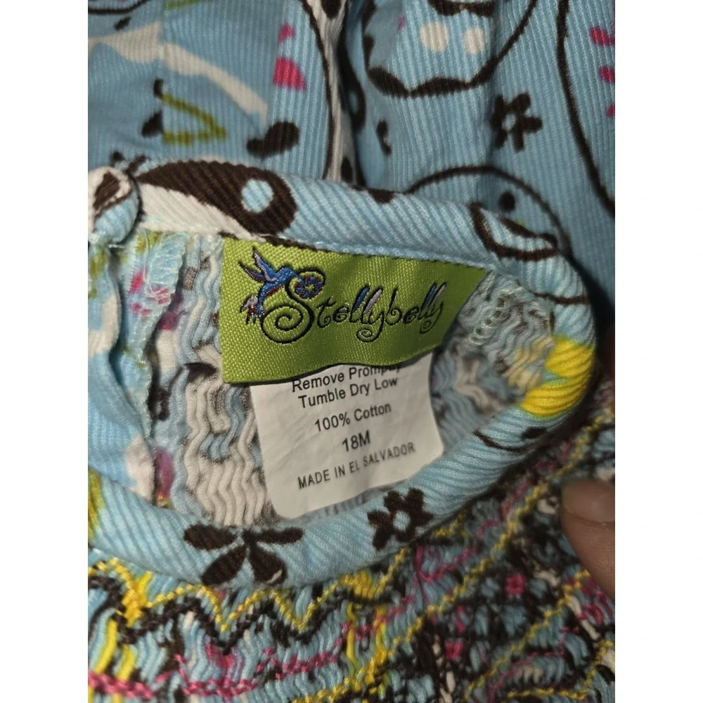 Stellybelly blue paisley